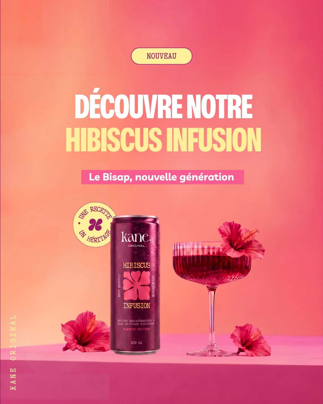 Découvre notre Hibiscus Infusion, le bissap nouvelle génération