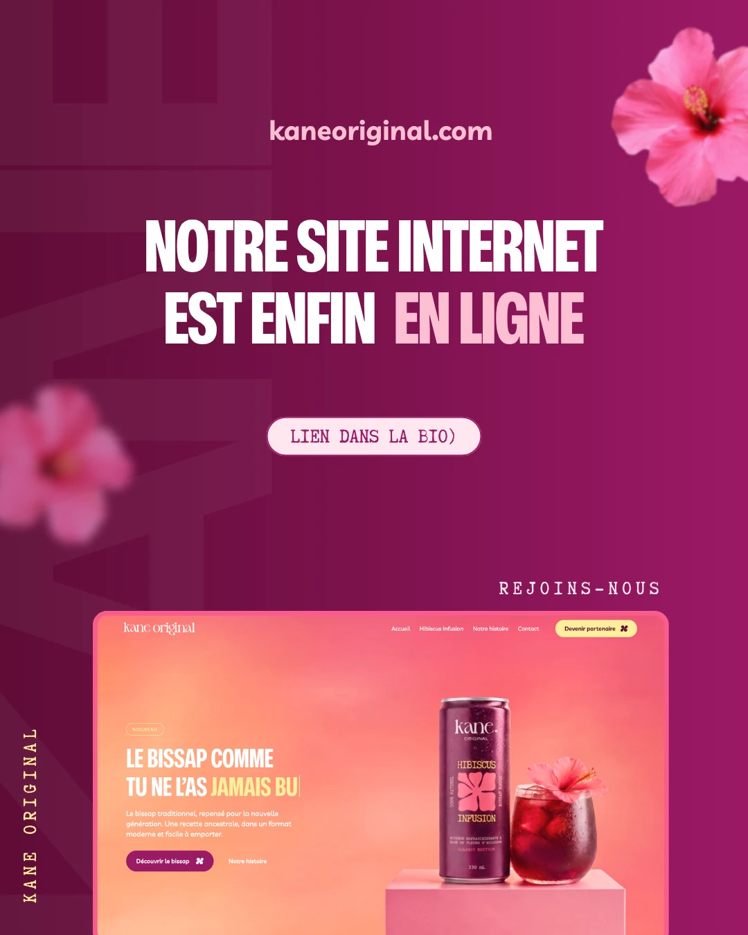 Kane Original : notre site internet est enfin en ligne
